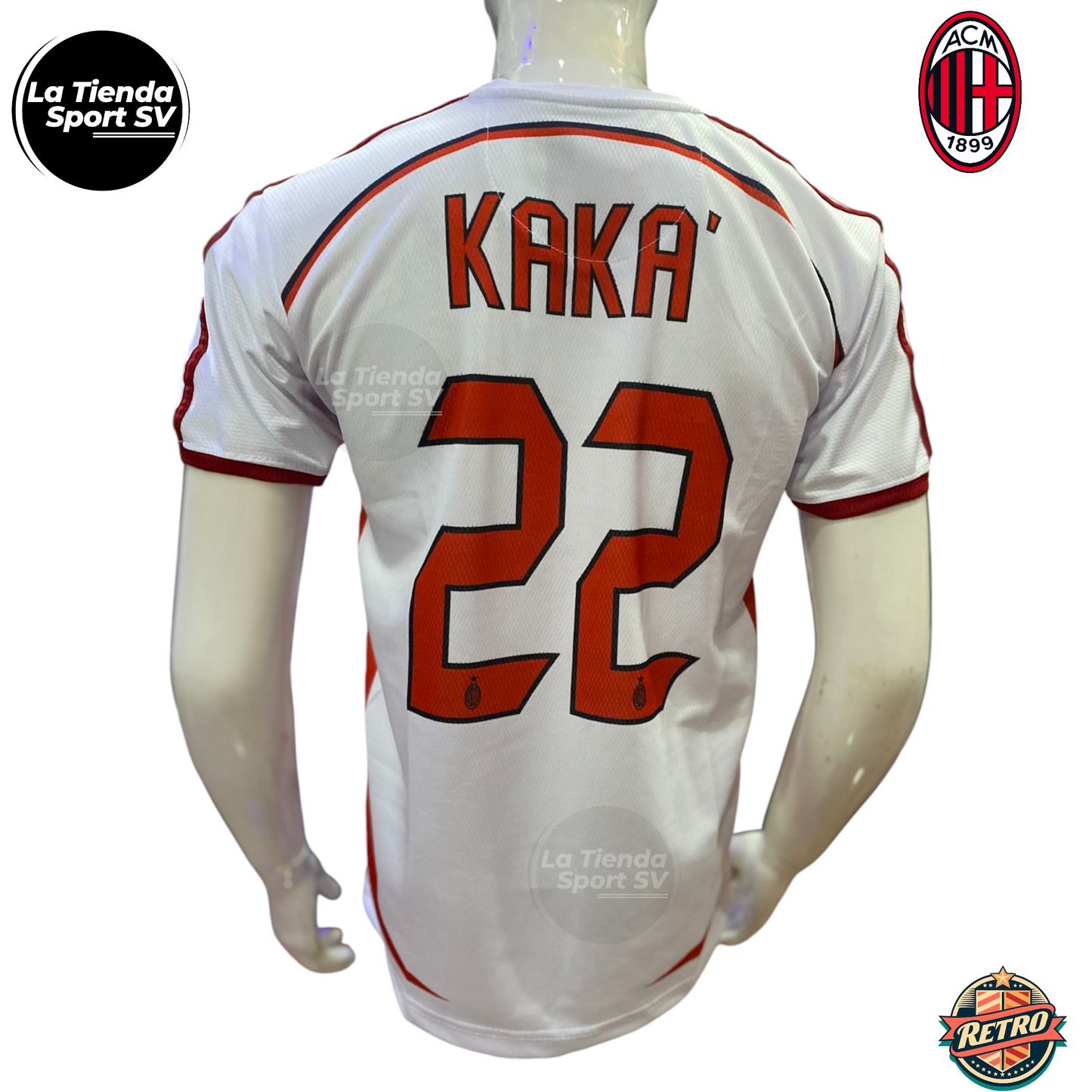 Camiseta Ac Milan 2006-2007 Alterna KaKá