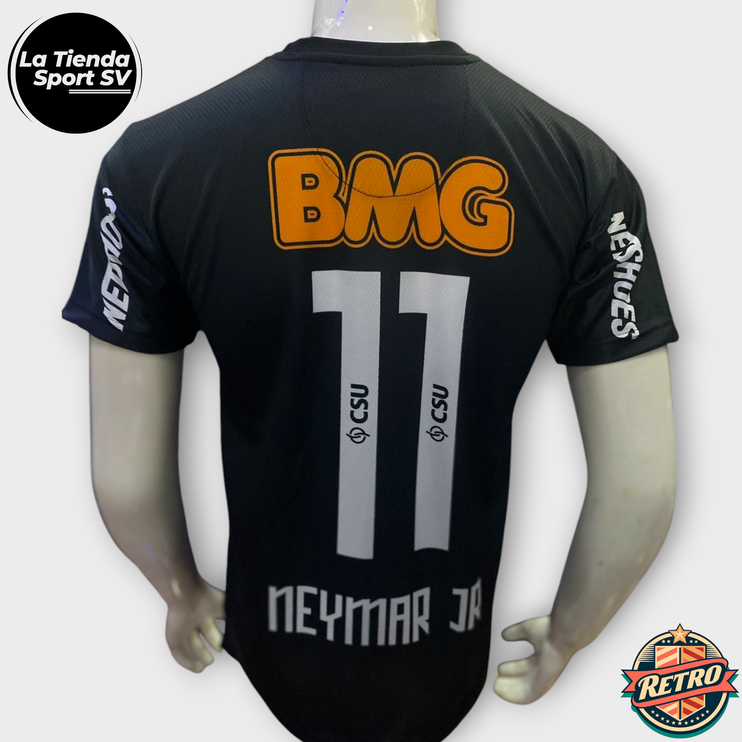 Camiseta Retro Santos FC Neymar