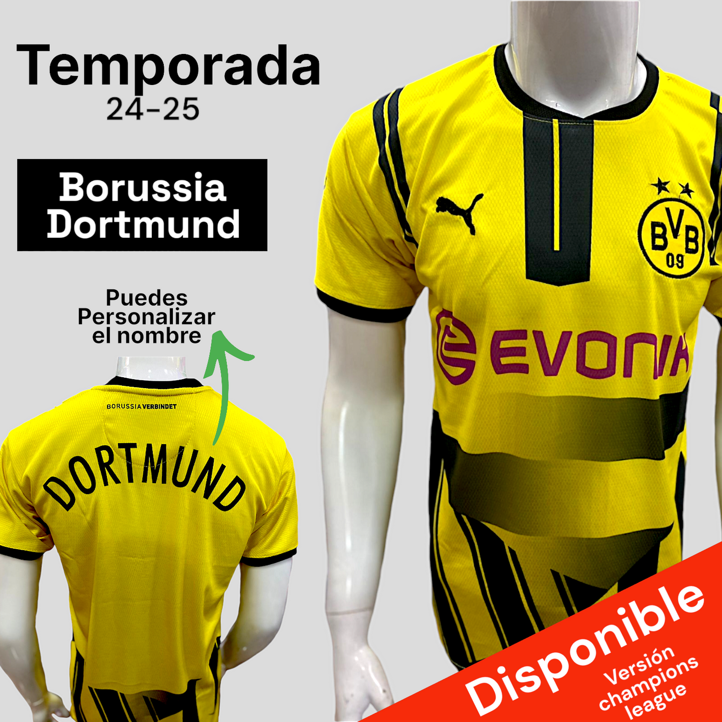 Camiseta Borussia Dortmund 24-25 Local
