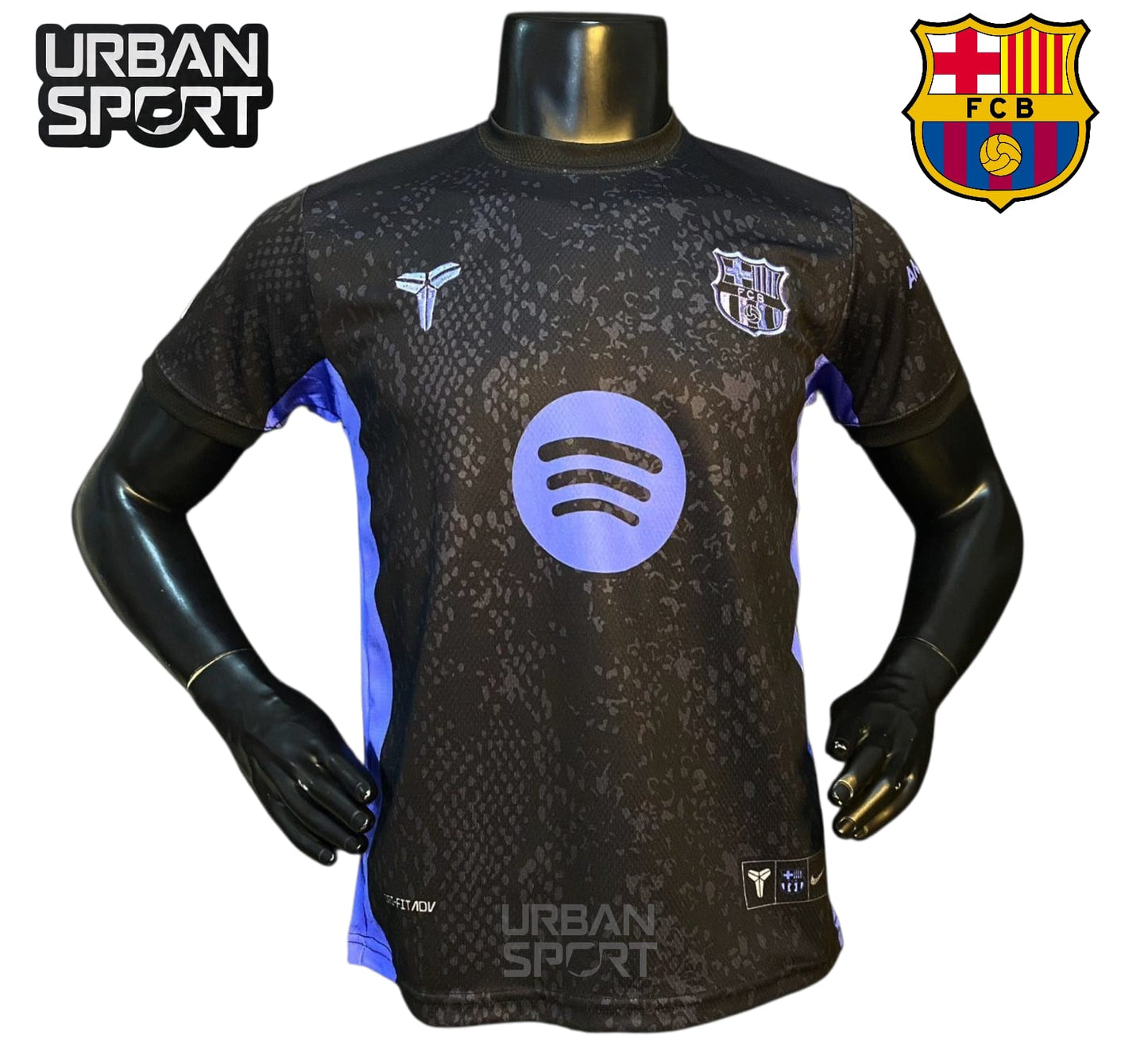 Camiseta FC Barcelona Entrenamiento negro