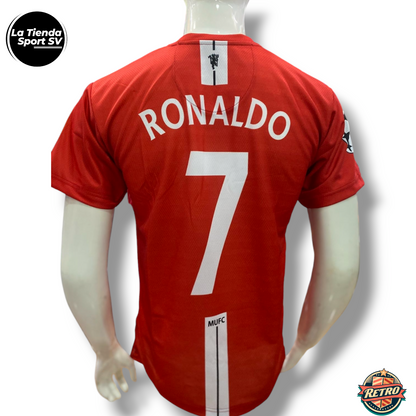 Camiseta Retro Manchester United final 2008