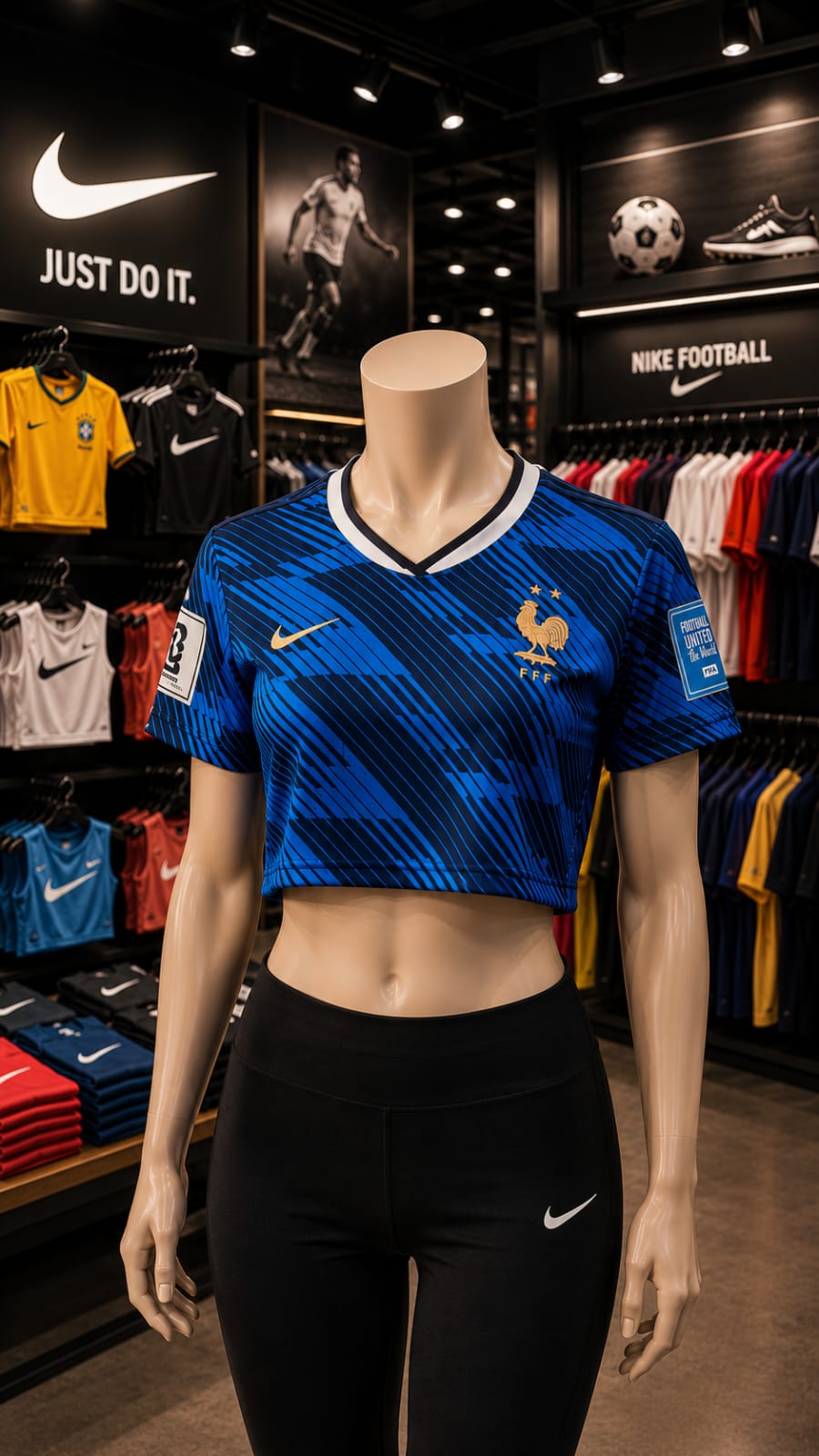 Crop top Francia 2026