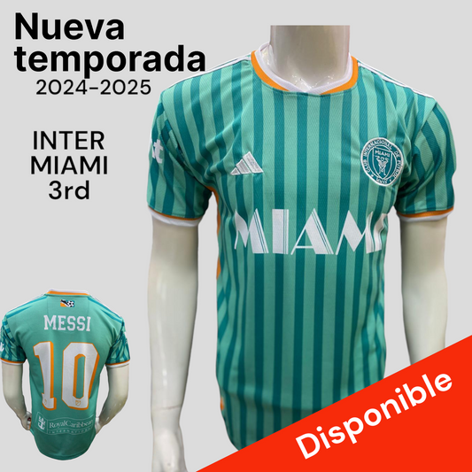 Camiseta Inter Miami 3ra equipación 24-25