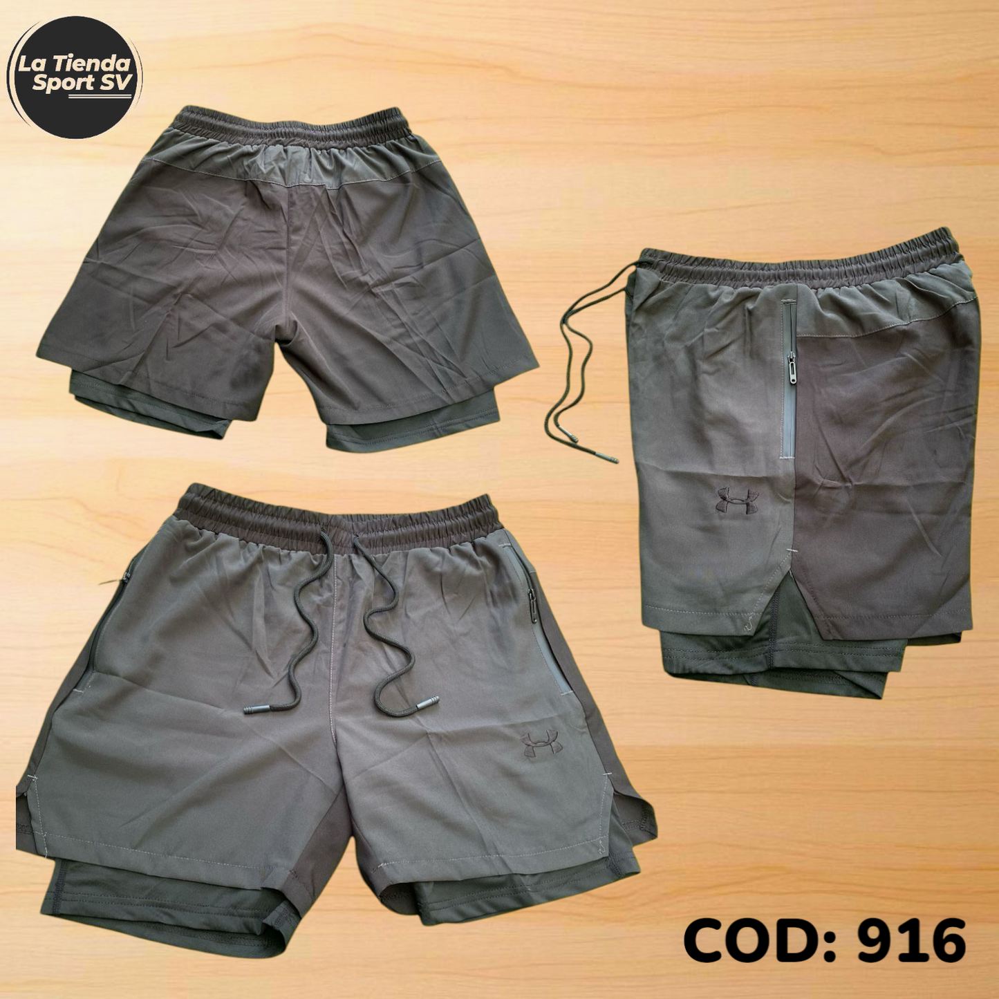 Calzoneta con licra  importada Under Armor