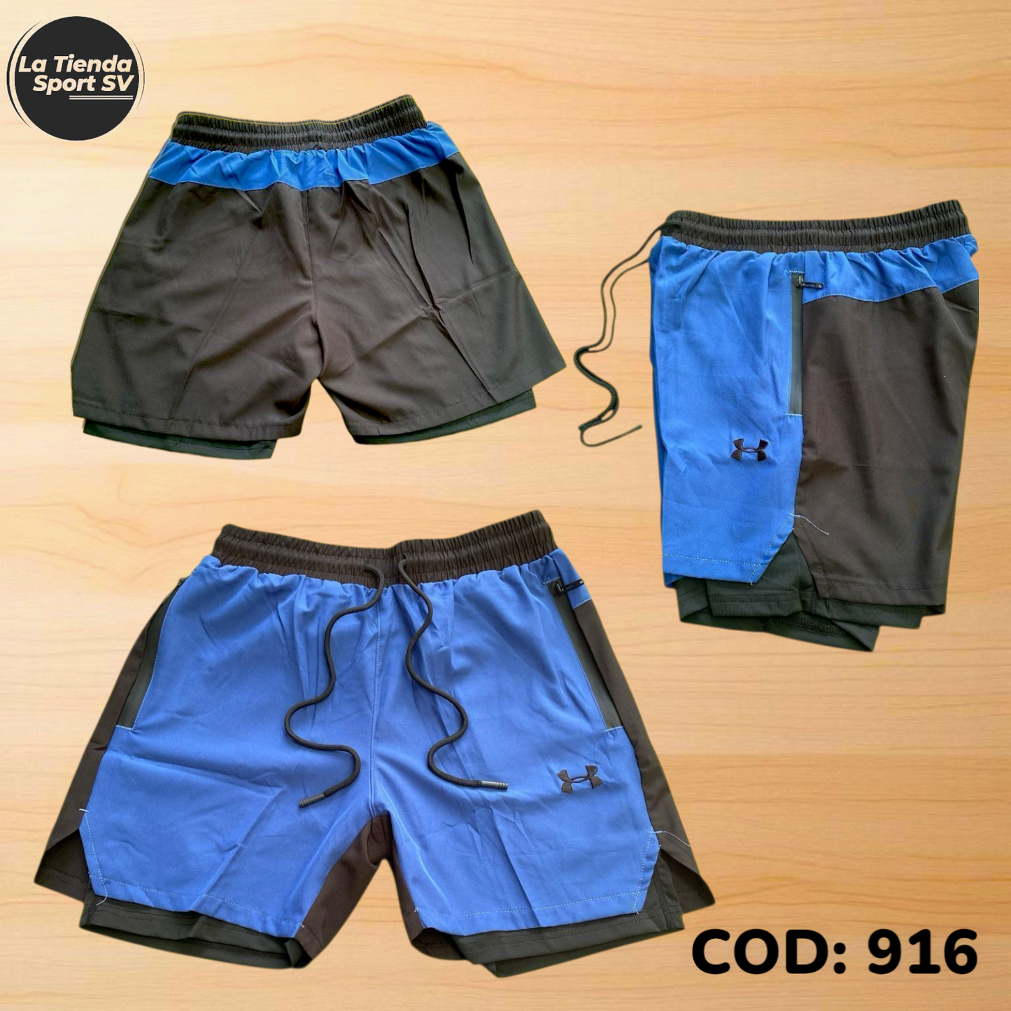 Calzoneta con licra  importada Under Armor