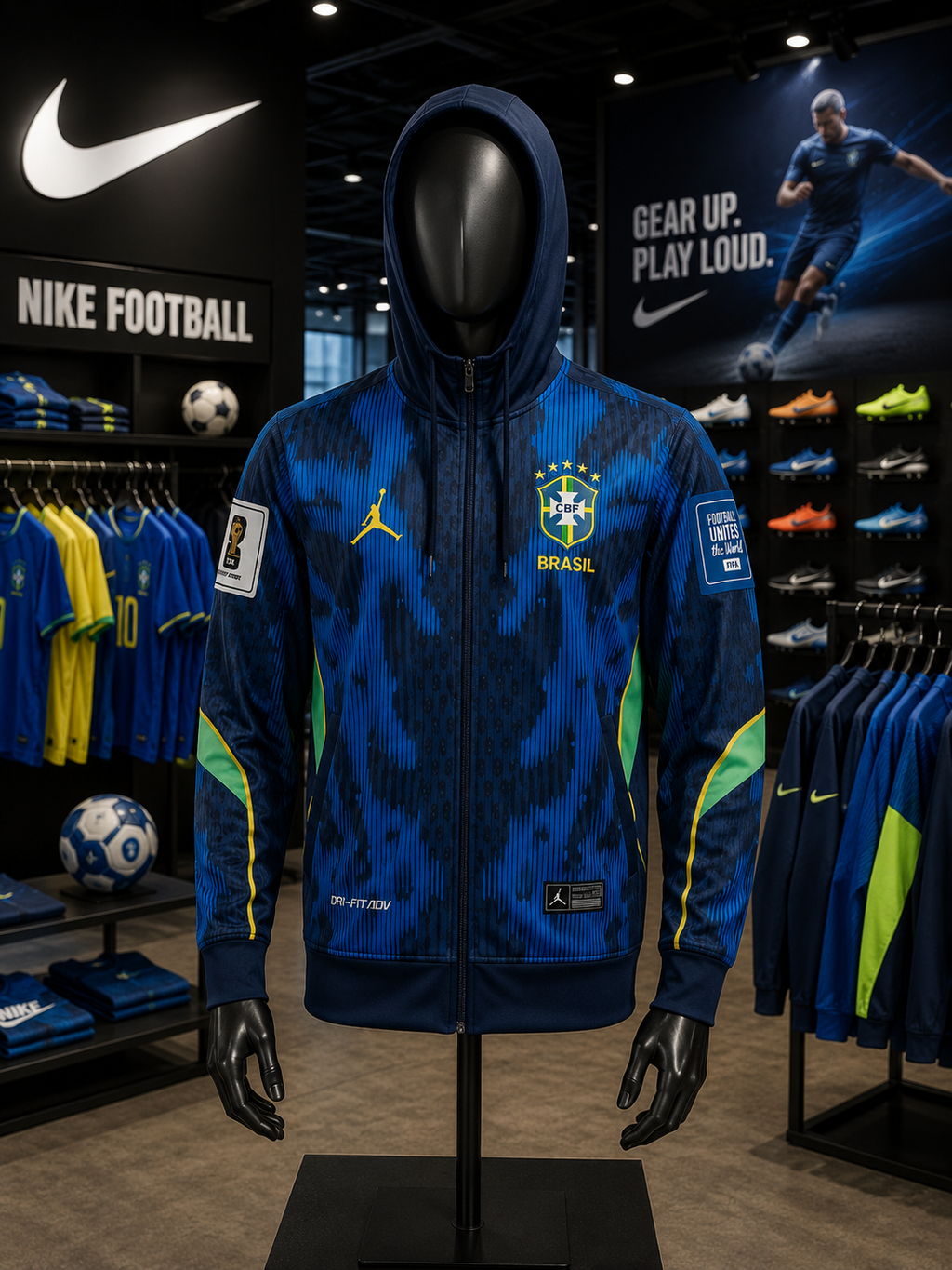 Chamarra Brasil Visita 2026