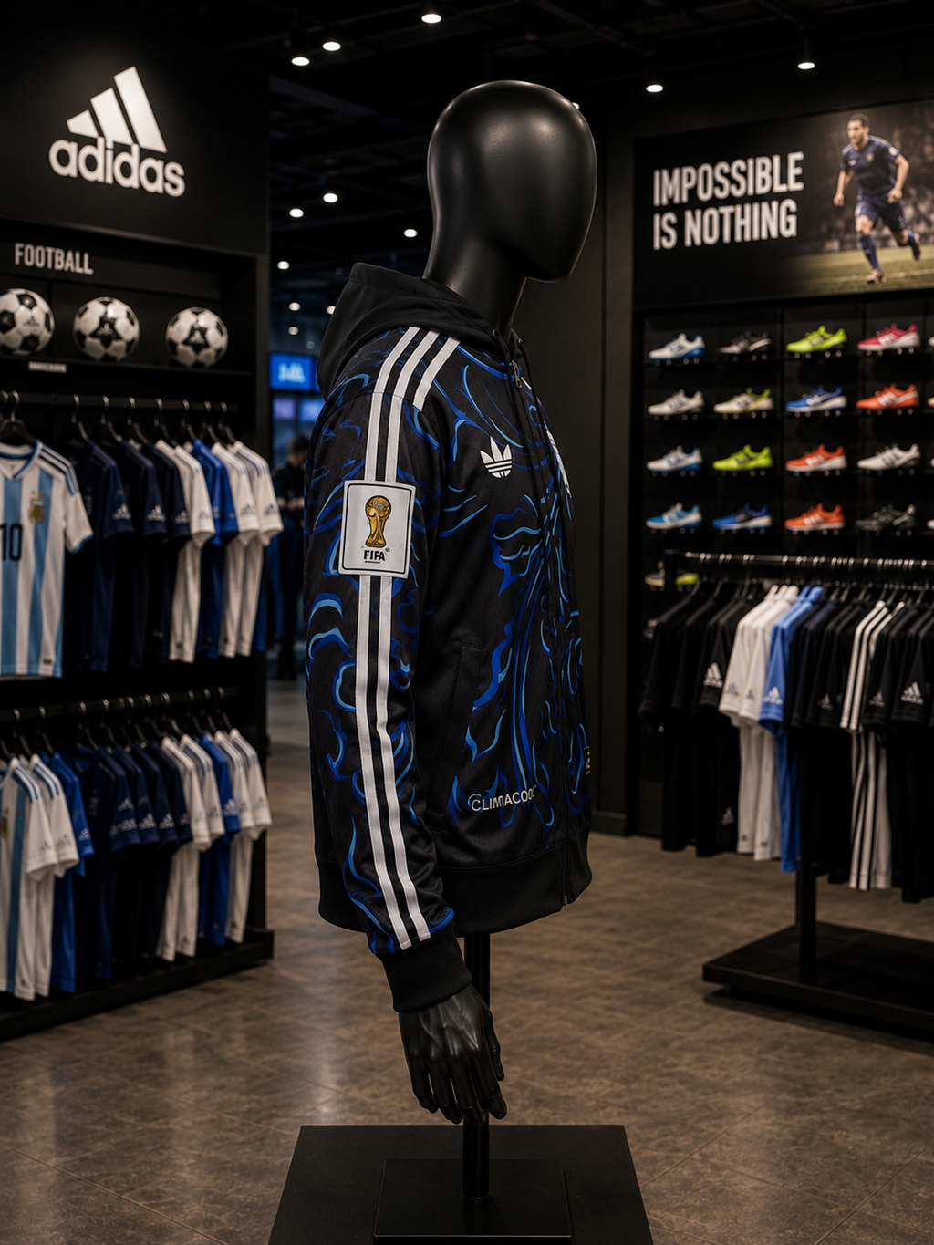 Chamarra Argentina visita 2026